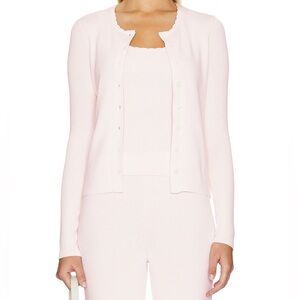 L’academie by Marianna Adalynn Cardigan in Baby Pink